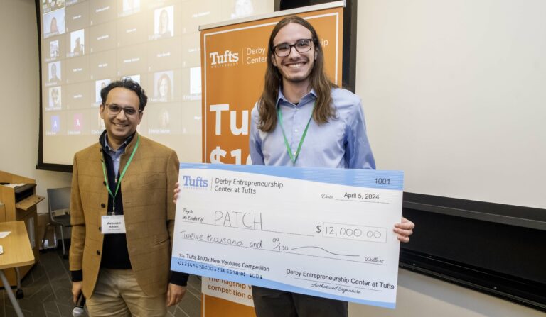 Patch Wins the Tufts $100k New Ventures Competition